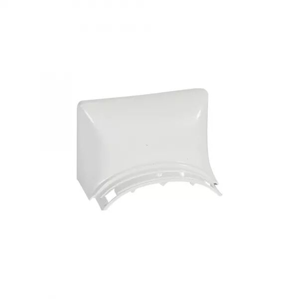 D�RIVATION VERS PASSAGE DE SOL POUR PLINTHE DLPLUS HAUTEUR 20MM - BLANC