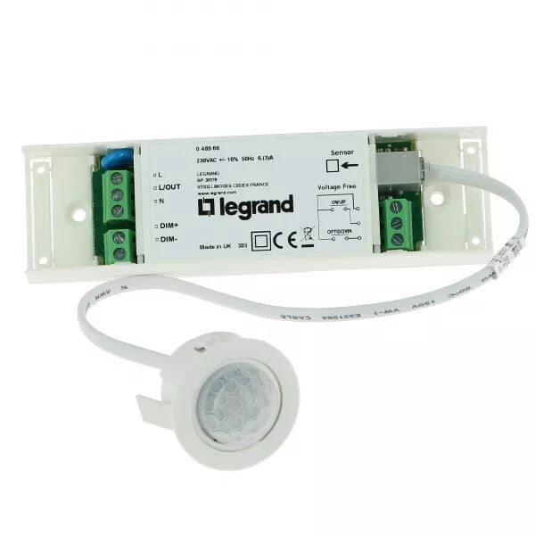 D�TECTEUR COMPACT IR 360� PORT�E �7M VARIATION 1V � 10V ET ON/OFF 6A