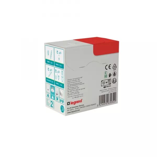 D�TECTEUR DE MOUVEMENT INFRAROUGE POUR FIXATION PLAFOND - 360� SUR 8 M