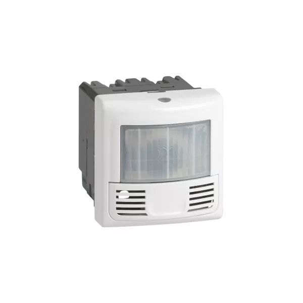 D�TECTEUR DE MOUVEMENTS/LUMINOSIT� AVEC POUSSOIR MOSAIC BUS - BLANC