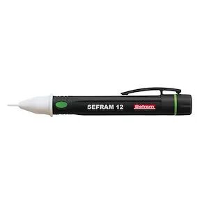D�tecteur de tension sans contact entre 100VAc et 1000VAc. Fonction 24VAc (SEFRAM 12)