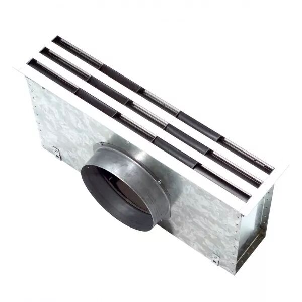 DFA-FP 3F 1200X300B - diffuseur 3 fentes blanc+pl�num lg1200x300 blanc (541872)