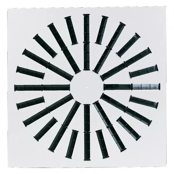 Dfh-b 600-600 - diffuseur helic600x600 ailette blanc (535699)