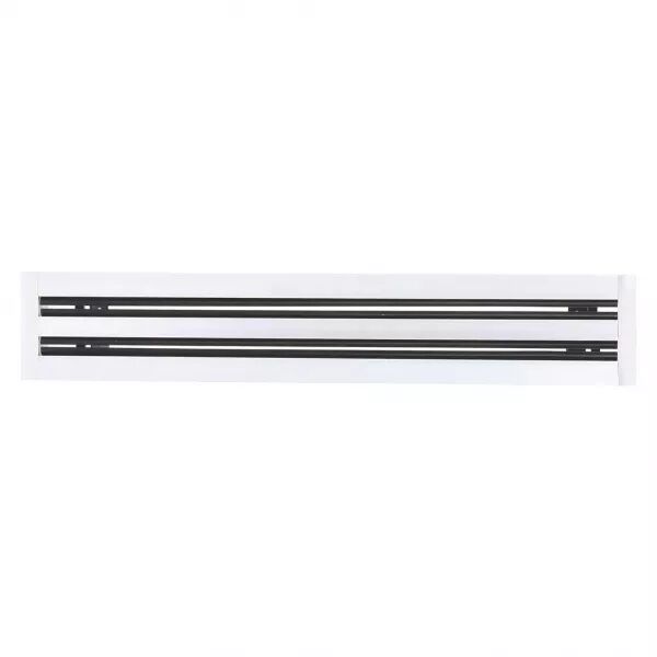 Diffuseur lin�aire � fentes 4x1158 aluminium - D�flecteurs aluminium (541990)