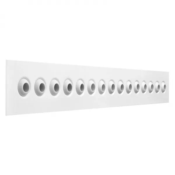 Diffuseur lin�aire micro buses 2x1000 blanc (541974)