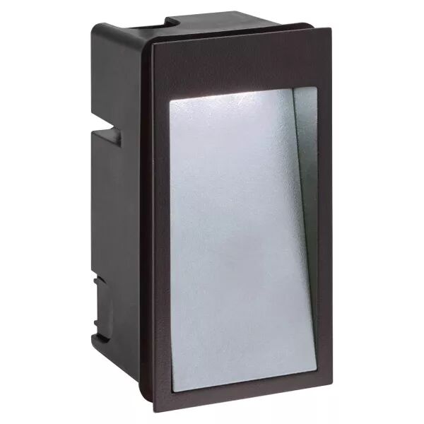 DILGA - Encastr� de mur ext�rieur LED 4,5W 3000K asy 200lm, noir/gris (50780)