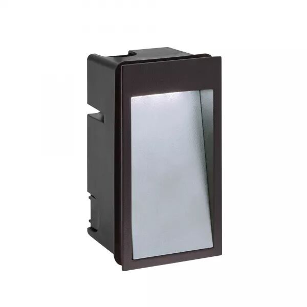 DILGA - ENCASTR� DE MUR EXT�RIEUR LED 4,5W 3000K ASY 200LM, NOIR/GRIS