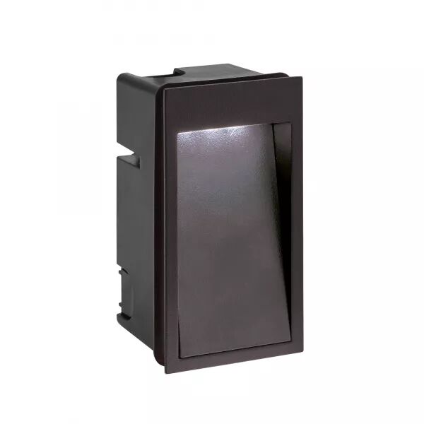 DILGA - ENCASTR� DE MUR EXT�RIEUR LED 4,5W 3000K ASY 200LM, NOIR