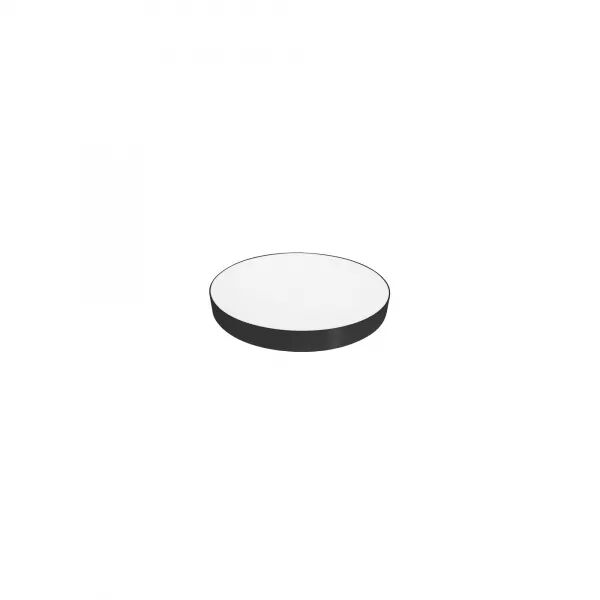 Disc LED 32cm 10-14-18-22W 4000K+secours noir