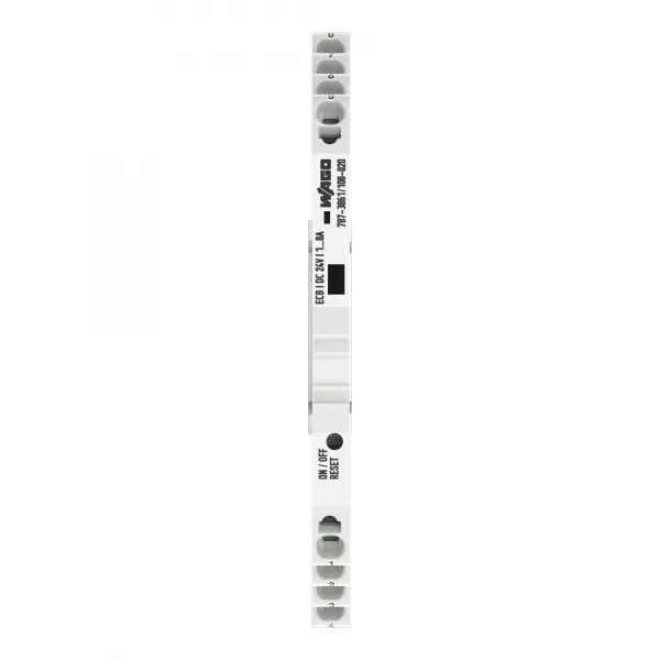 DISJ. �LECTRONIQUE MONOVOIE 6MM R�GLABLE - 24 VDC - 1 � 8 A
