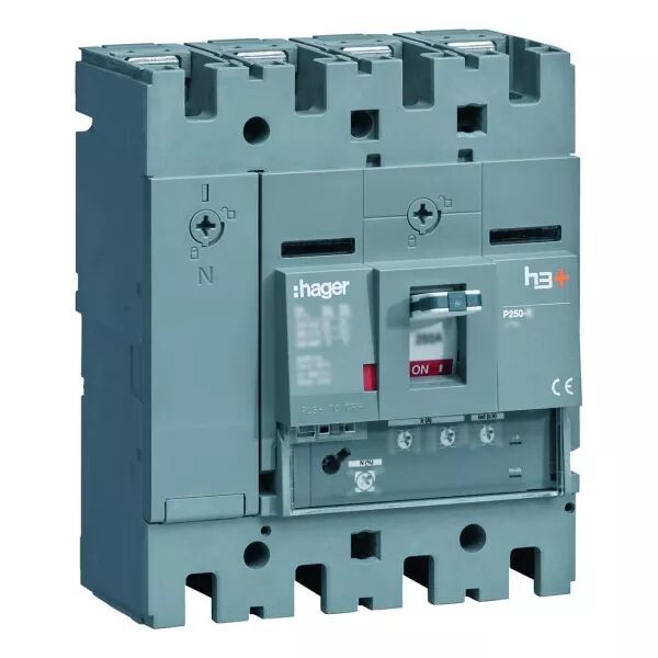 Disjoncteur Boitier Moul� h3+ P250 LSnI 4P4D N0-50-100% 250A 50kA FTC (HMT251GR)