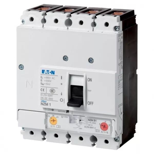 Disjoncteur de puissance NZM1, 100kA, 4P, 160A, IEC (284434)