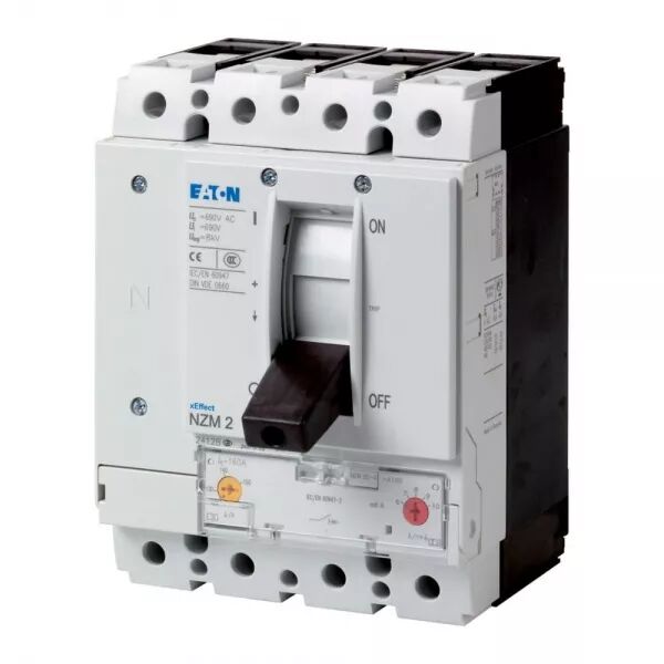 DISJONCTEUR DE PUISSANCE NZM2, 150KA, 4P, 100A, IEC