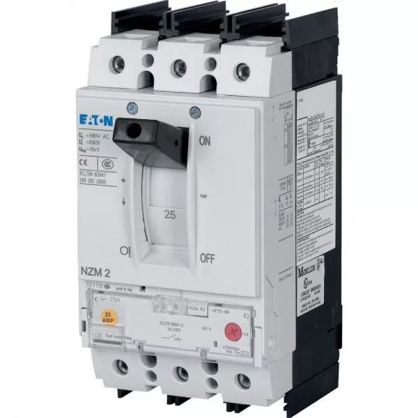 DISJONCTEUR DE PUISSANCE NZM2, 50KA, 3P, 30A, UL/IEC