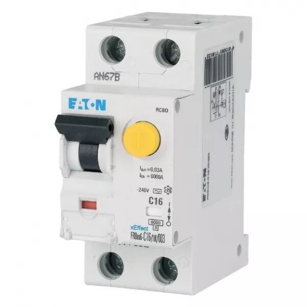 Disjoncteur diff�rentiel FRBm6, 30mA, courbe B, 1P+N, type A (177744)