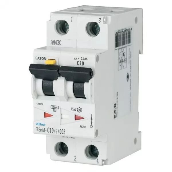 Disjoncteur diff�rentiel FRBmM, 100mA, courbe B, 2P, type A (170804)