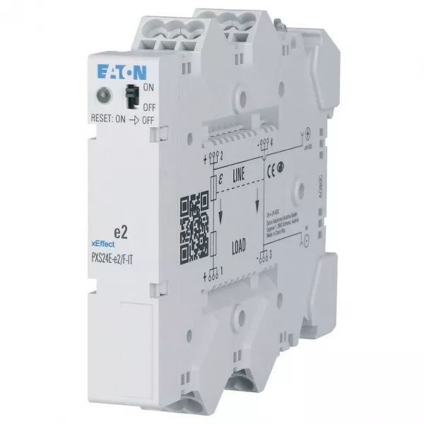 Disjoncteur �lectronique 24V DC, 2A fixe, avec bornes alim (PXS24E02A001)