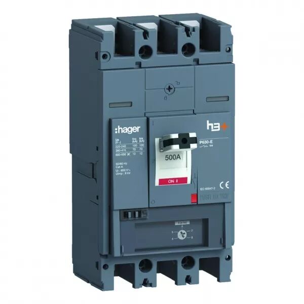 Disjoncteur h3+ P630 MAG 3x500A 70kA (HEW500BR)