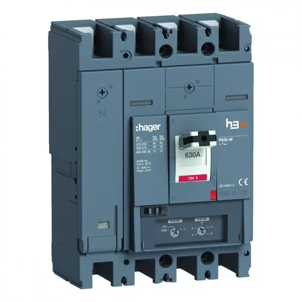 Disjoncteur h3+ P630 TM 4x630A 50kA (HMW631DE)