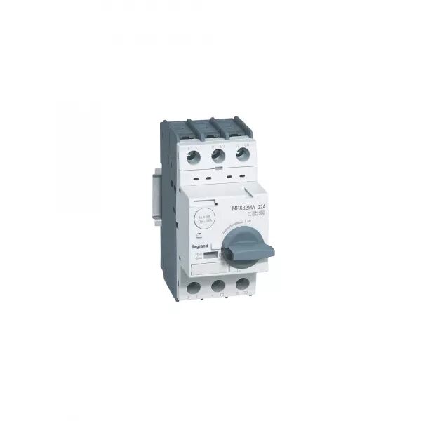 DISJONCTEUR MOTEUR MAGN�TIQUE SEUL MPX�32MA - 286A - ICU 50KA EN 415V