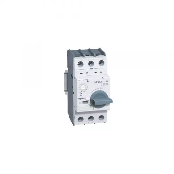 DISJONCTEUR MOTEUR MAGN�TOTHERMIQUE MPX�32H - 2,5A � 4A - ICU 100KA EN 415V