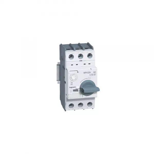 DISJONCTEUR MOTEUR MAGN�TOTHERMIQUE MPX�32H - 4A � 6A - ICU 100KA EN 415V