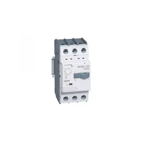 DISJONCTEUR MOTEUR MAGN�TOTHERMIQUE MPX�32S - R�GLAGE 14A � 22A - ICU 15KA 415V