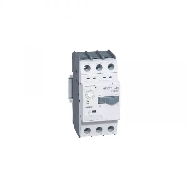 DISJONCTEUR MOTEUR MAGN�TOTHERMIQUE MPX�32S - R�GLAGE 9A � 13A ICU 50KA EN 415V