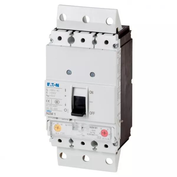 Disjoncteur NZM1, 3P, 100 A, 50 kA, IEC, sur socle, magn�tothermique (112761)