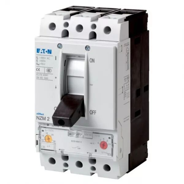 Disjoncteur NZM2, 150kA, 3P, 200A, borne � cage, IEC (110294)