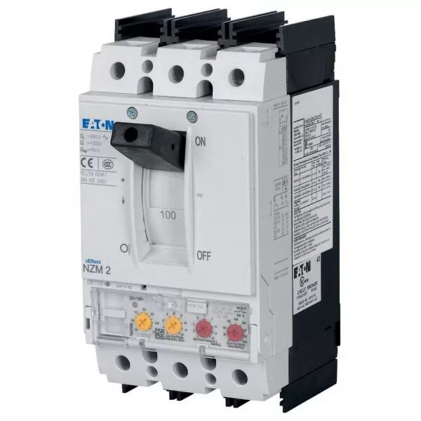 Disjoncteur NZM2, 150kA, 3P, 250A, borne � cage, UL/IEC (107848)