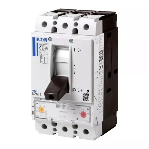 DISJONCTEUR NZM2, 3P, 250 A, 25 KA, IEC, BORNE � BOULON, MAGN�TOTHERMIQUE