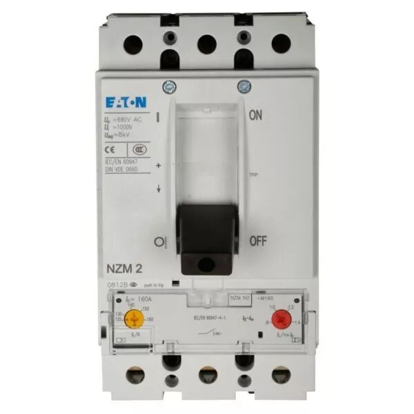 Disjoncteur NZM2, 50kA, 3P, 200A, borne � cage, UL/IEC (107795)