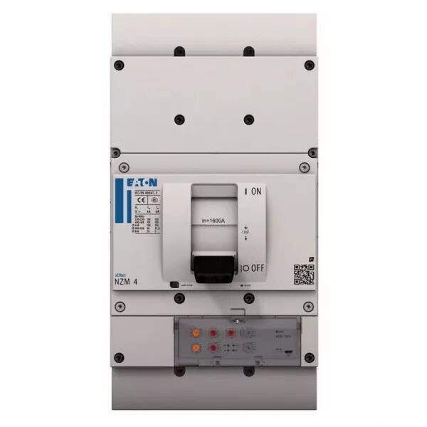 Disjoncteur NZM4, 85kA, 3P, 1250A, d�faut de terre, IEC (193318)