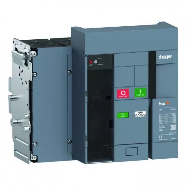 Disjoncteur Ouvert HW1 55kA 1000A 4P D�brochable pour TU sentinel (HW1M410DB)