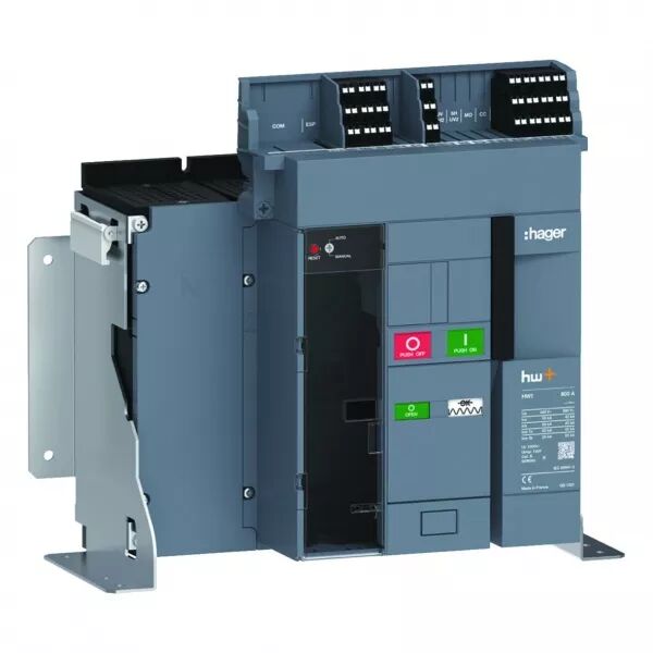Disjoncteur Ouvert HW1 55kA 800A 4P Fixe pour TU sentinel Energy (HW1M408FE)