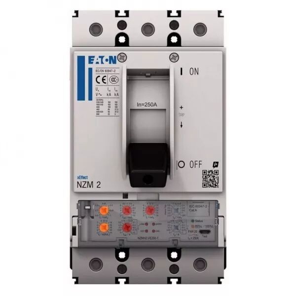 Disjoncteur PXR20, 3p, 100A, 100kA, Protection terre (193295)