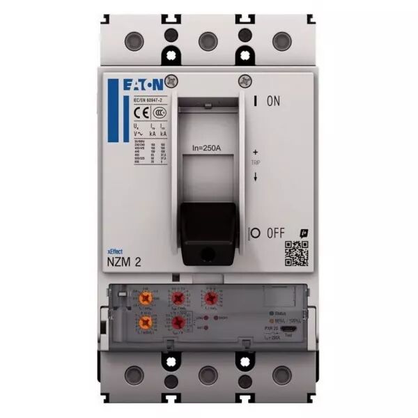 Disjoncteur PXR20, 3p, 100A, sur socle ,70kA (191653)