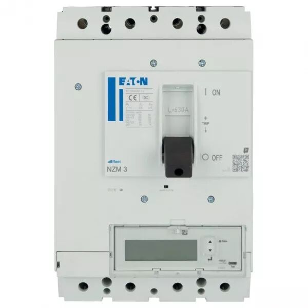 Disjoncteur PXR25, 4p,630A, protection neutre variable (192285)