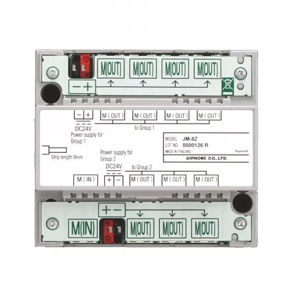 DISTRIBUTEUR VID�O POUR 7 MONITEURS JP4HD, POUR C�BLAGE TYPE �TOILE