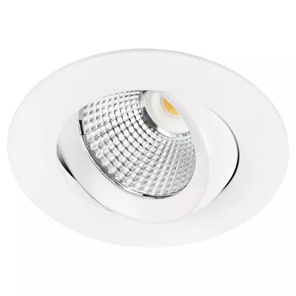 DL-084 - Encastr� IP20/44, recouvrable, blanc, LED int�g. 8W 47� 3000K 630lm (50635)