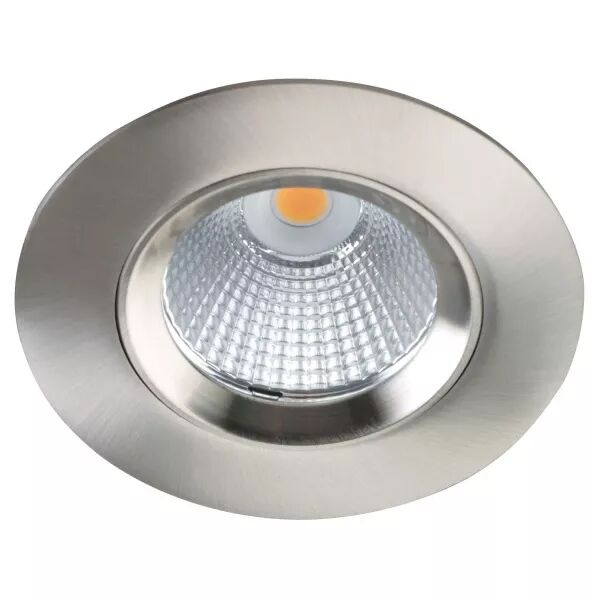 DL-084 - Encastr� IP20/44, recouvrable, nickel, LED int�g. 8W 47� 4000K 680lm (50638)