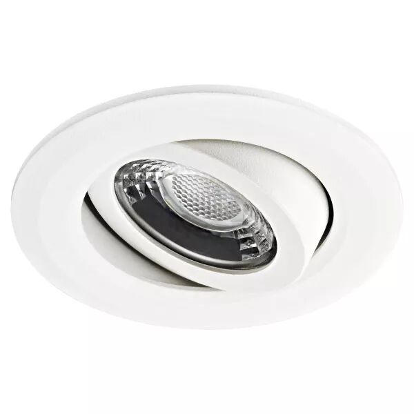 DL COVER - Encastr� IP20/65, recouvrable, blanc, LED int�g. 6W 54� 3000K 450lm (50656)