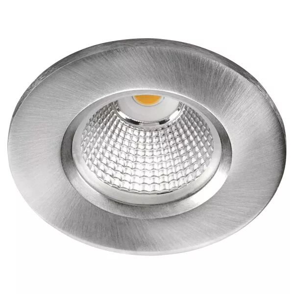 DL-ISO - Encastr� IP20/65, recouvrable, nickel, LED int�g. 8W 50� 4000K 820lm (50655)