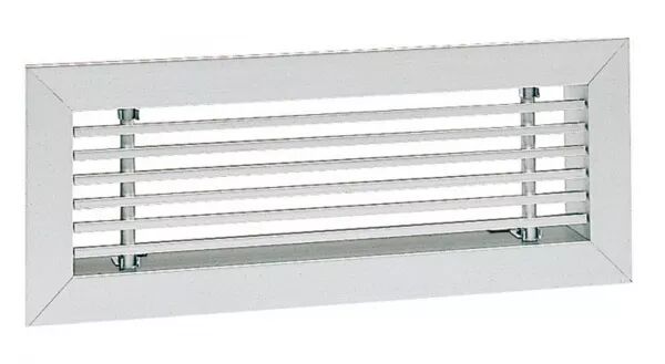 DLA 1000X150B - GRILLE LINEAIRE ALU BLANC1000X150