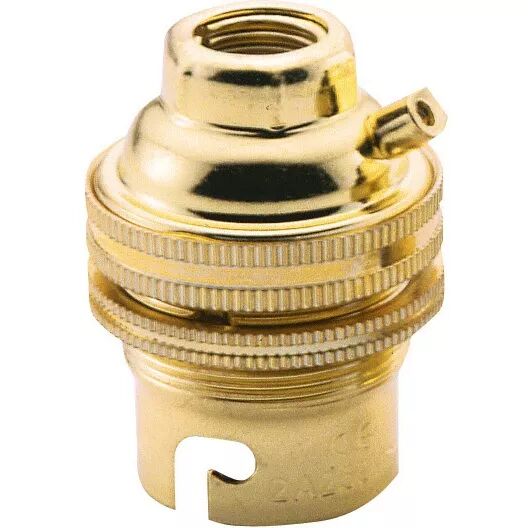 DOUILLE ACIER LAITONN� B22 DB M10 EAN