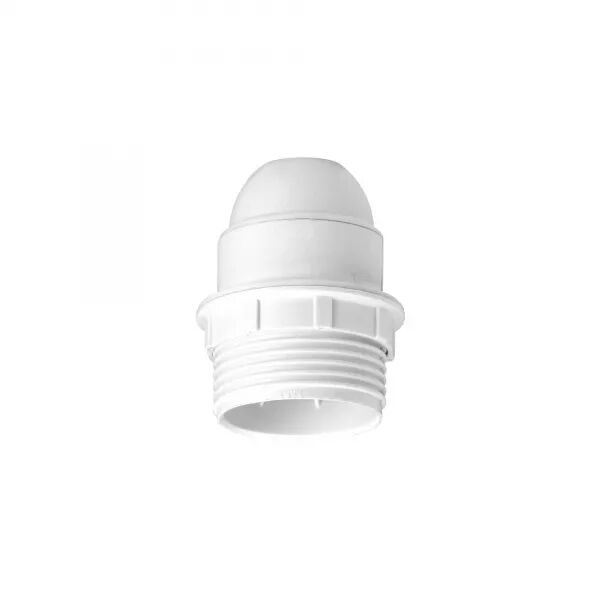 DOUILLE CULOT E27 � RACCORD FILET� ET SIMPLE BAGUE MATI�RE ISOLANTE 4A 100W
