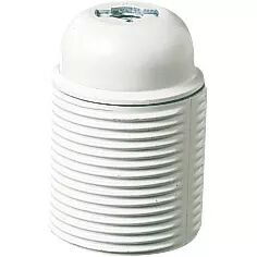 DOUILLE E27 FILET�E BLANC M10
