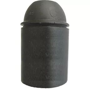 DOUILLE E27 LISSE NOIR M10 EAN