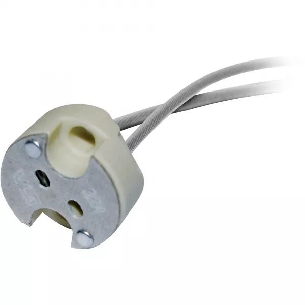 DOUILLE GU5.3 + 2 FILS 140MM
